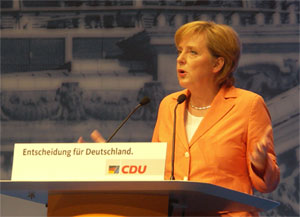 Anglea Merkel. Foto: Landwehr.