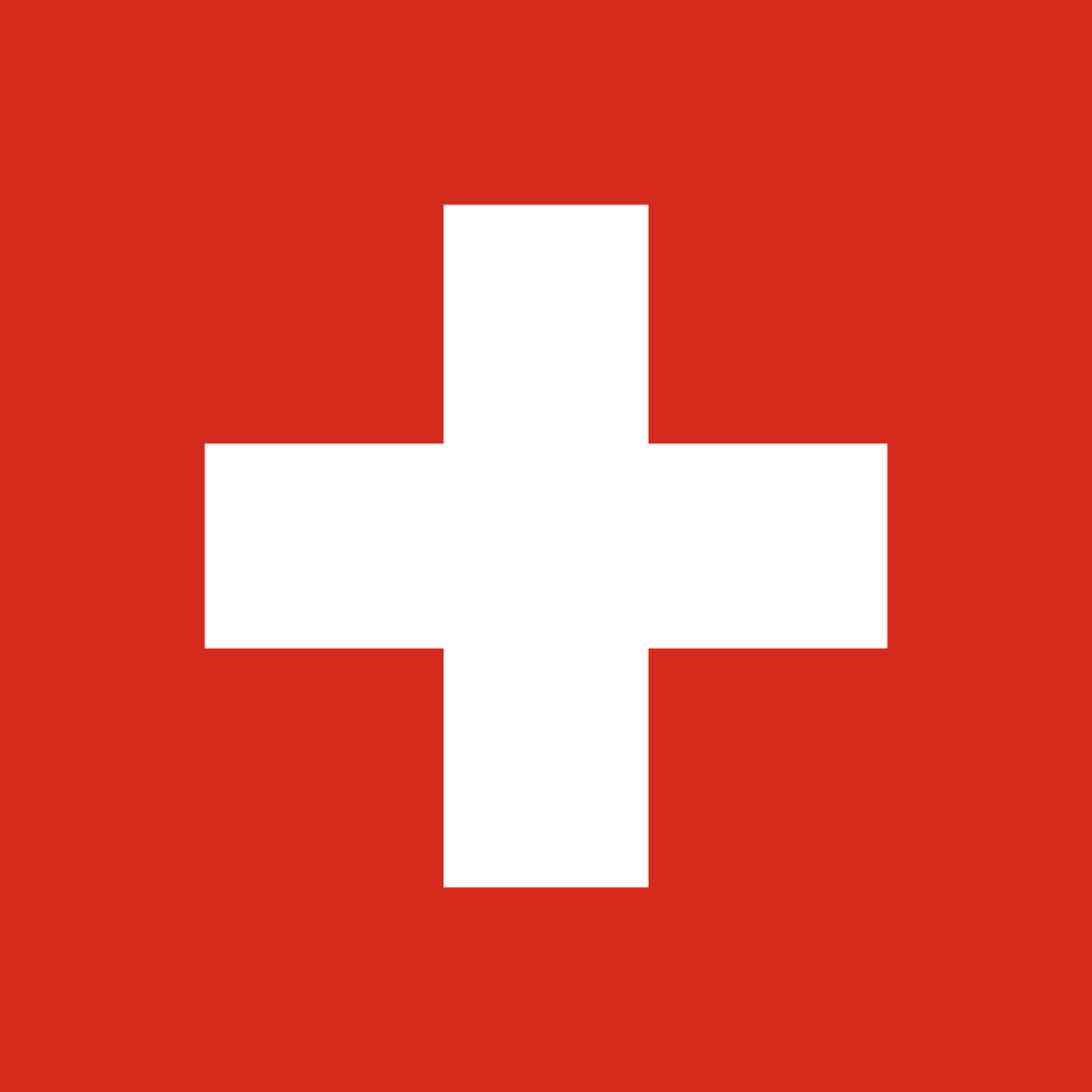 Die Flagge der Schweiz